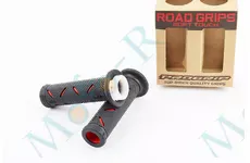  Рукоятка керма лев./пр. до-кт, чорно-червоні PROGRIP