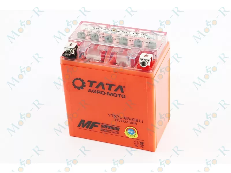 Фото 2 - Аккумулятор 12V7Ah YTX7L-BS GEL L113*W70*H132mm   ТАТА