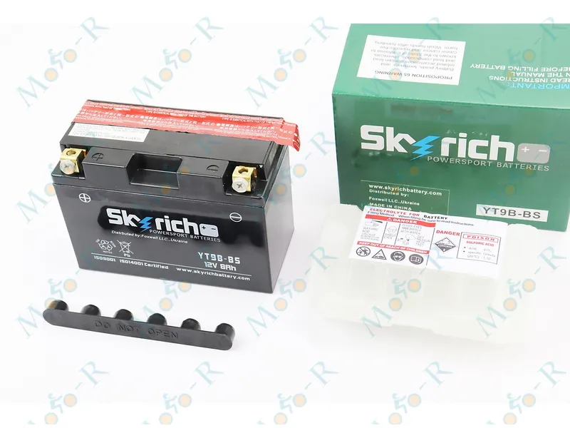 Фото 2 - Аккумулятор 12V8Ah YT9B-BS кислотный (L150*W70*H105mm)    Skyrich