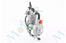 Газовий карбюратор LPG (пропан-бутан) для генераторів 4-6кВт (механізм важільний)  
