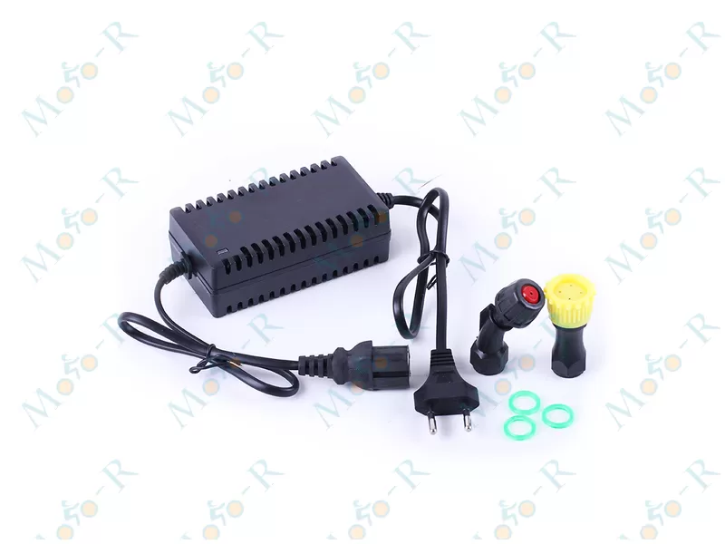 Фото 5 - Опрыскиватель аккумуляторный TATA ZX-16E-06 150x65x100 ранцевый 16 Л аккумуляторный голубой