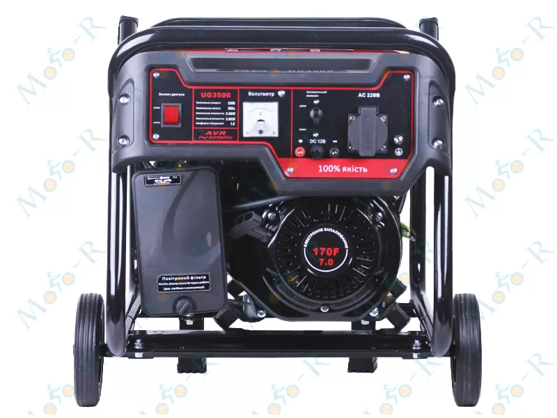 Фото 4 - Генератор бензиновий ТАТА UG3500 2.8 KW