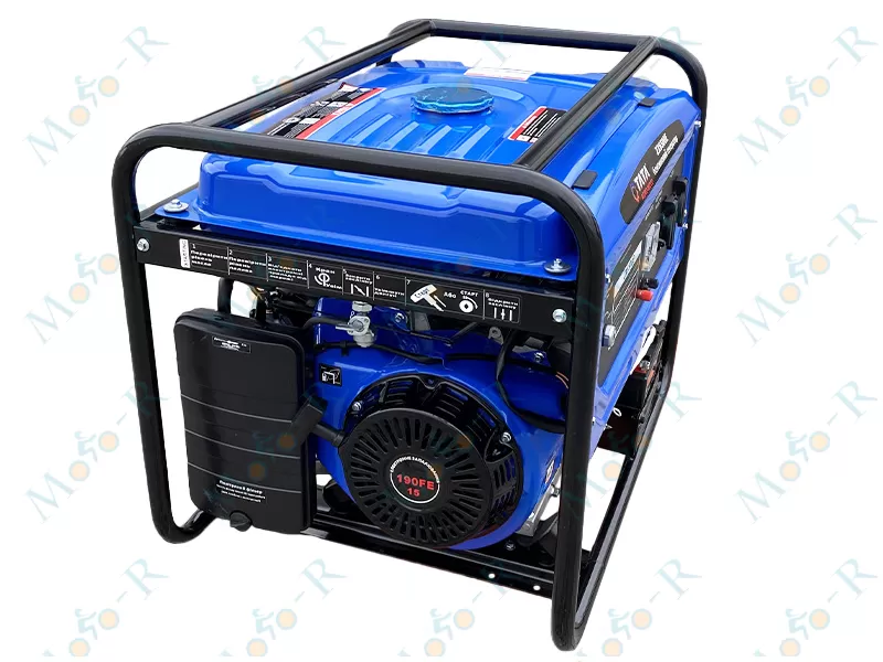 Фото 3 - Генератор бензиновый с электростартером TATA ZX7500E 6KW