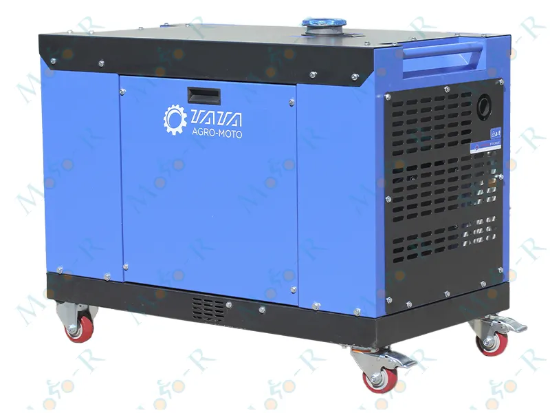 Фото 2 - Генератор безшумний дизельний ТАТА JM8000TD 5.0/5.5KW (однофазний, зі свічкою розжарення)