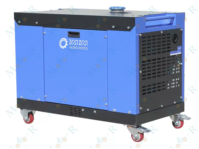 Фото 3 - Генератор дизель JM9000TD 6.0/6.5KW (однофазний+свічка розжарення) безшумний ТАТА
