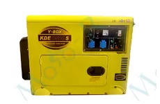 Генератор безшумний дизельний Y-BOX KDE8500S 6.0KW (однофазний, підігрів палива)