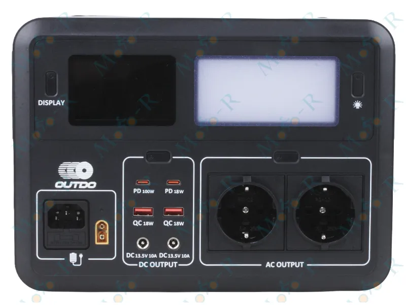 Фото 4 - Портативна зарядна станція (X600) 600W 160Ah - OUTDO