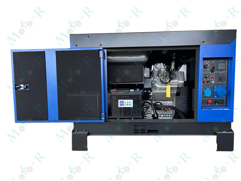 Фото 5 - Генератор дизель JM18000TD 15KW (однофазний + свічка розжарення) безшумний