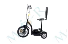 Електросамокат із сидінням (сидіння - спинка) TTG T06-1 36V350W 12AH - SM 12AH чорний