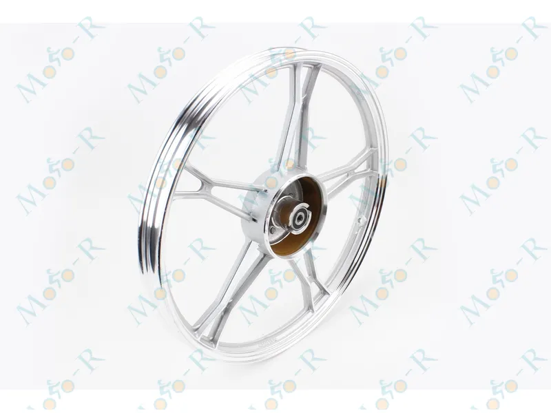 Фото 3 - Диск передний литой, барабанный тормоз 17*1,2 (silver) 2,5kg Дельта/Альфа