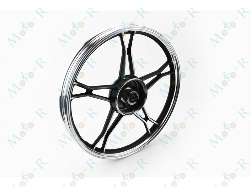 Фото 5 - Диск задній литий, барабанне гальмо 17*1,4 (black) 3kg Дельта/Альфа