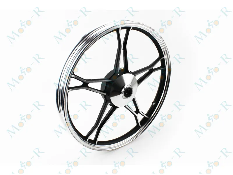 Фото 2 - Диск задний литой, барабанный тормоз 17*1,4 (black) 3kg Дельта/Альфа