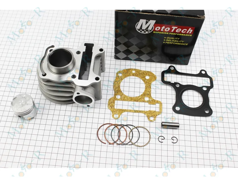 Фото 2 - Цилиндр к-кт (цпг) Honda AF-62 50cc-37,8мм (палец 10мм)  Mototech