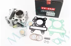 Циліндр к-кт (цпг) Yamaha SA36J/VINO/GEAR 4T 49cc-38мм (палець 10мм) TEMO Тайвань, водяне охолодження