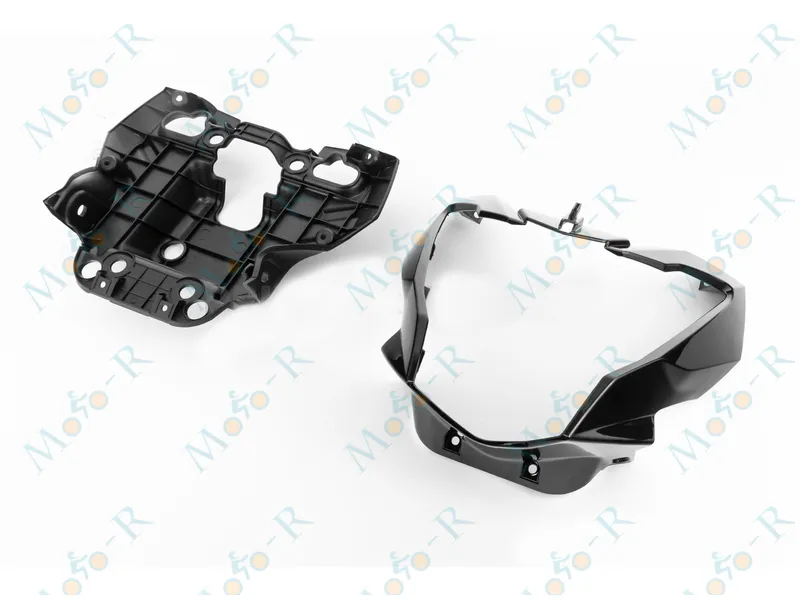 Фото 2 - LIFAN LF150-2E/200 CityR Пластик-обтекатель фары к-кт, чёрный
