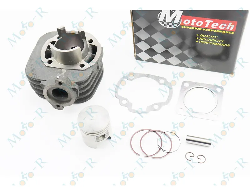 Фото 2 -  Циліндр к-кт (цпг) Suzuki LET'S 50cc-41мм (палець 10мм) Mototech Тайвань