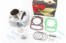 Поршнева (ЦПГ) CB125cc-56,5мм (висота циліндра 69/97мм) (палець 15мм)