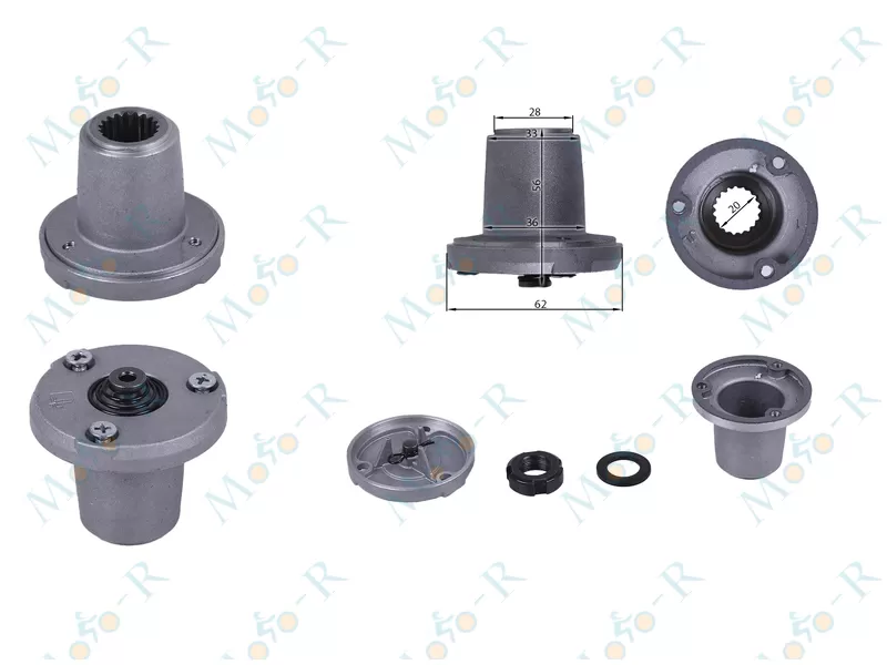 Фото 2 - Центрифуга в сборе TATA на бензиновый двигатель CB-250CC