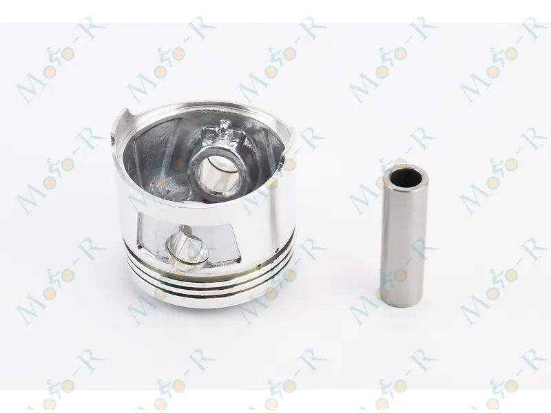 Фото 3 - Поршень к-кт CB150cc 61мм + 0,25 (высота 52,5мм, палец 15мм) TATA