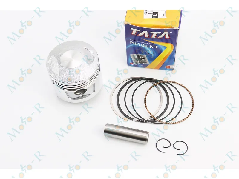Фото 2 - Поршень к-кт CB150cc 61мм + 0,25 (высота 52,5мм, палец 15мм) TATA