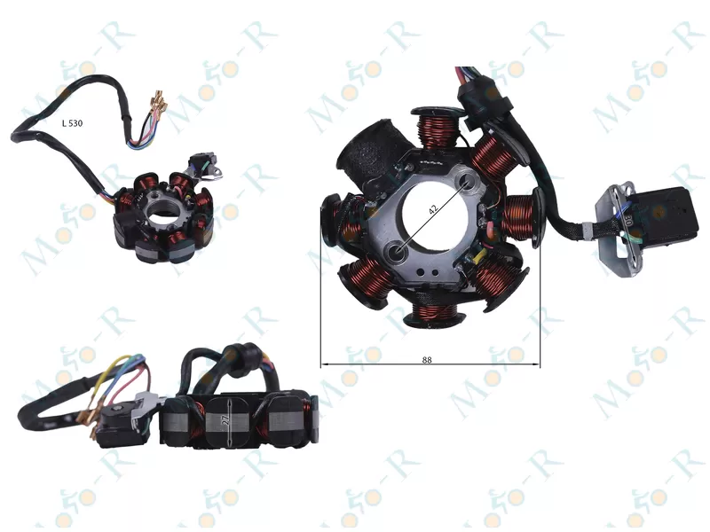 Фото 2 - Якорь генератора ТАТА на бензиновый двигатель CB-250CC