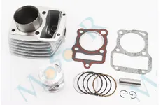  Поршнева (ЦПГ) CG 125cc-56,5мм (висота циліндра 69/96мм) (палець 15мм)