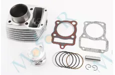  Поршнева (ЦПГ) CG 125cc-56,5мм (висота циліндра 69/96мм) (палець 15мм)