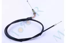 Трос газу L-1060 мм (верх різьблення, низ трос) ZUBR
