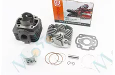 Циліндр к-кт (цпг) Yamaha JOG 3KJ 80cc-47мм (палець 10мм) + головка циліндра SEE