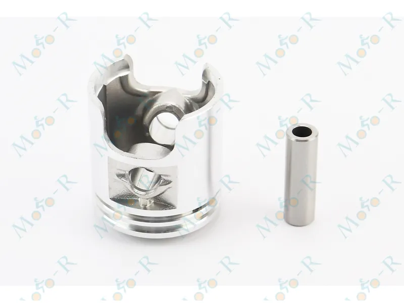 Фото 3 - Поршень к-кт 50cc 41мм STD (палец 10мм, H-43мм, h-16мм) 2Т-ЦЕПЬ
