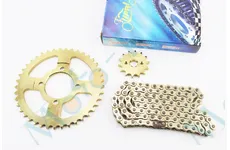  Зірки, ланцюг до-кт DELTA 428-98L+41T+14T (у коробці) GOLD LIPAI