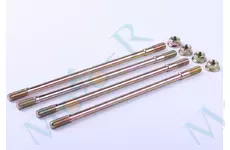 Шпильки + гайки, к-т: 4 шт. 125/150CC