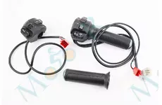  Ручки газу + перемикач Л+П до-кт Електроскутер Crosser CR-4