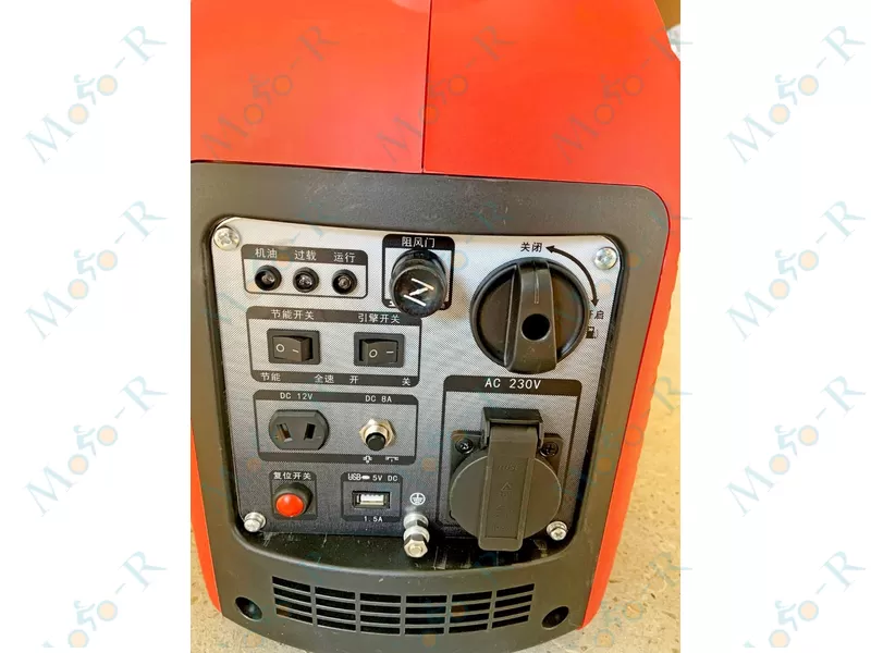 Фото 5 - Генератор Инверторный SAGIN SG2500i   220V/12V 9A  Power 1,8 -2,0 kW бак 4L