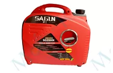  Генератор інверторний SAGIN SG2500i 220V/12V 9A Power 1,8 -2,0 kW бак 4L