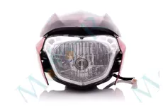  Обтічник з фарою BAJAJ PULSAR 135 червоний