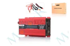  Інвертор AC/DC‑12V/220V, 1000/2000W, LCD екран, 1хUSB 2.1A, одна розетка #ATPI‑2