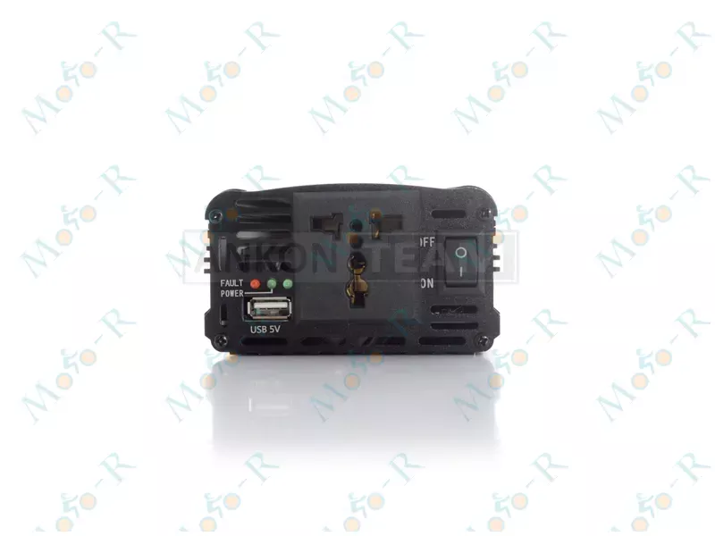 Фото 3 - Инвертор AC/DC‑12V/220V, 1000/2000W, 1хUSB 2.1А, одна розетка #ATPI‑10