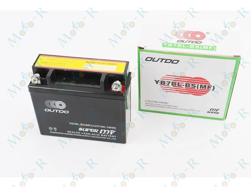 Фото 2 - Аккумулятор 12V7Ah YB7BL(MF) кислотный (L145*W60*H130mm) 