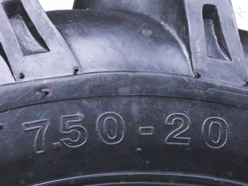 Фото 4 - Колесо в сборе 7.50*20 ТАТА (под 6 болтов) заднее на минитрактор Shifeng 240