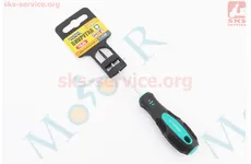 Викрутка магнітна TORX T8х75мм ручка з покриттям TPR
