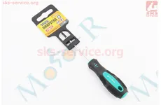 Викрутка магнітна TORX TT9х75мм ручка з покриттям TPR