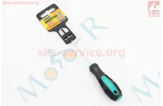 Отвёртка магнитная TORX TT10х100мм ручка с TPR покрытием