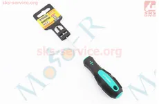Викрутка магнітна TORX TT15х100мм ручка з покриттям TPR