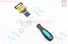 Отвёртка магнитная TORX TT25х100мм ручка с TPR покрытием