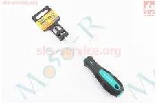 Викрутка магнітна TORX TT27х100мм ручка з покриттям TPR
