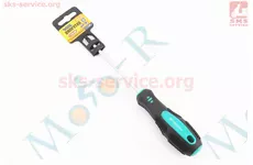 Викрутка магнітна TORX TT30х125мм ручка з покриттям TPR