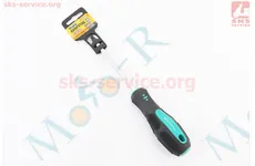 Викрутка магнітна TORX TT40х125мм ручка з покриттям TPR