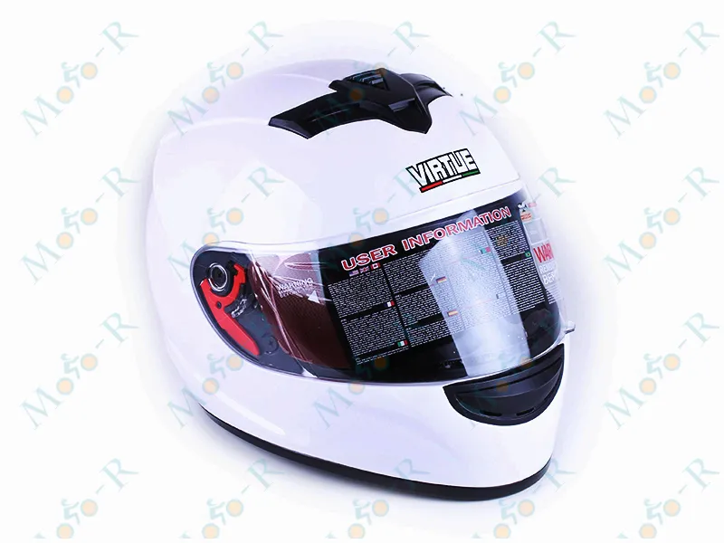 Фото 2 - Шолом закритий  VIRTUE MD-803 size L білий