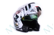 Шолом трансформер  VIRTUE MD-903 size M зебра